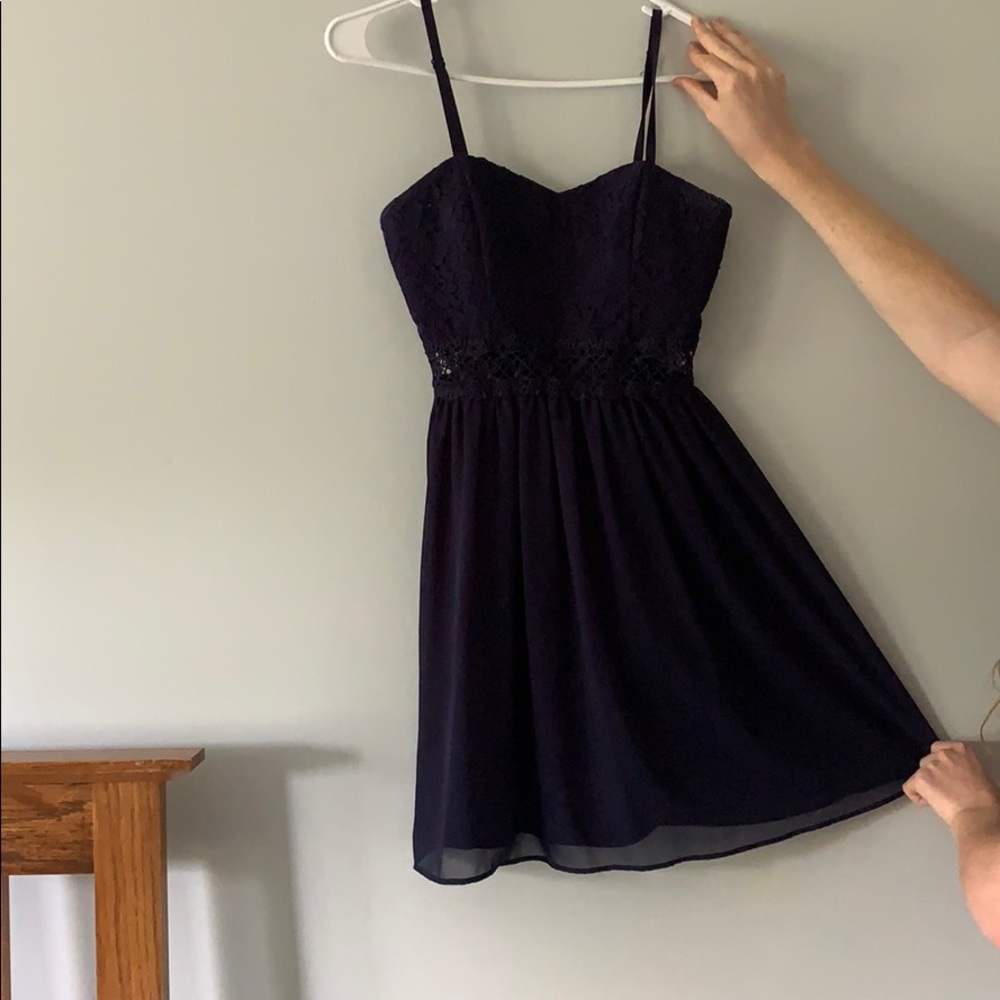 Macy’s formal / hoco navy dress